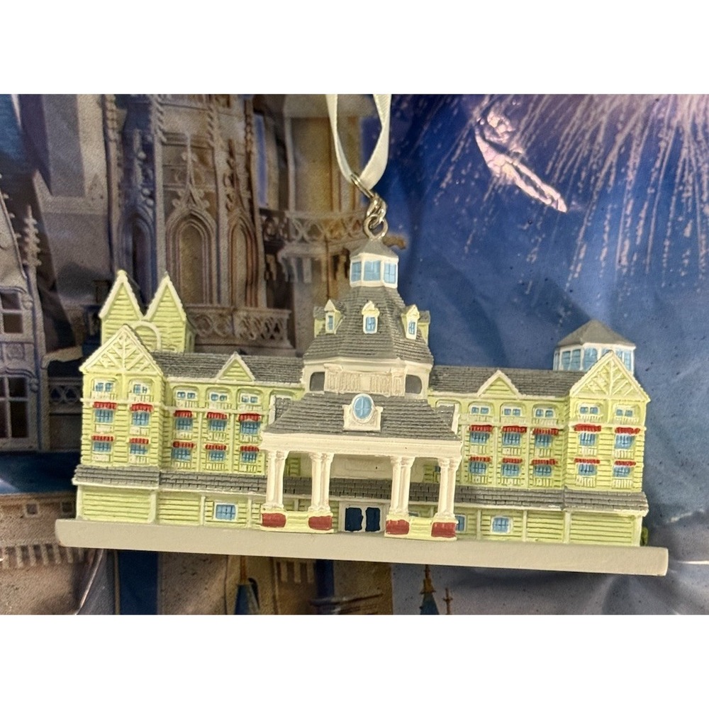 Disney Parks Yacht Club Resort Ornament Mickey & Minnie